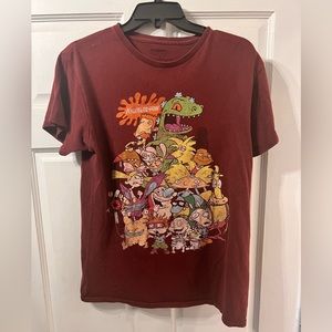 Nickelodeon red 90s T-shirt reprint